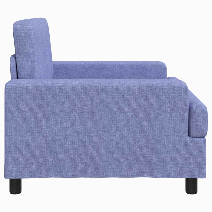 Fotoliu Albastru Jeans Țesătură WALTI