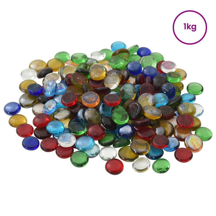 Nugget din sticlă 17-19 mm Multicolour Sticlă WALTI