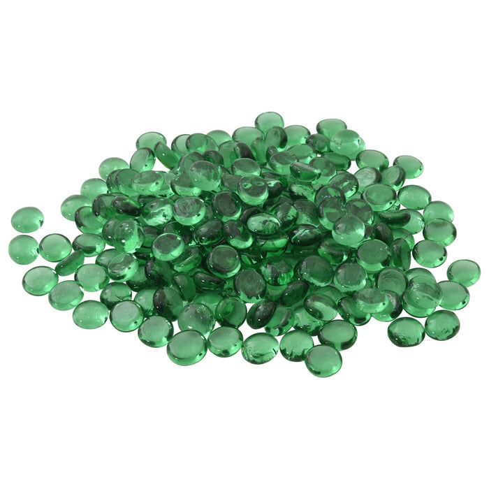 Nugget din sticlă 17-19 mm Verde Sticlă WALTI