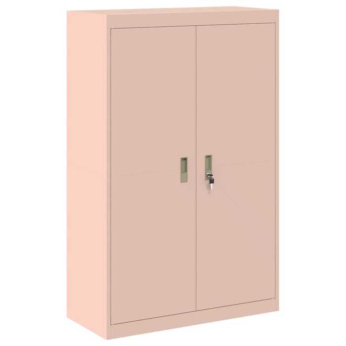 Dulap de depozitare 2 buc. Roz 90 x 40 x 180 cm Oțel Blocat WALTI
