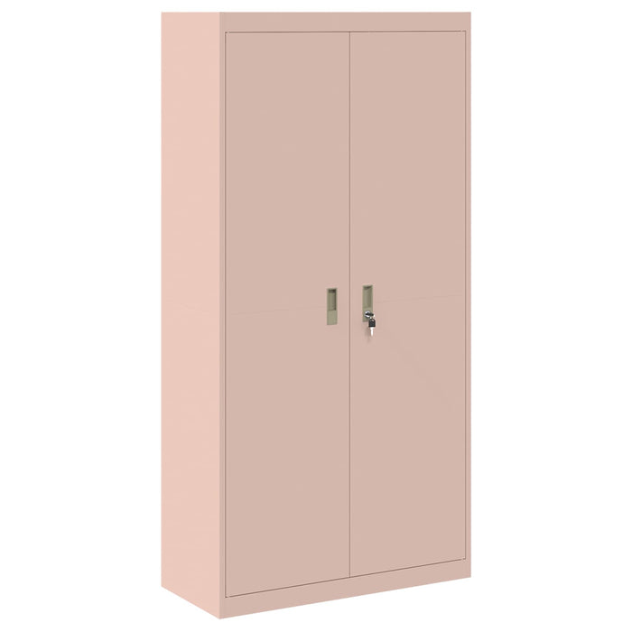 Dulap de depozitare 2 buc. Roz 90 x 40 x 220 cm Oțel Blocat WALTI