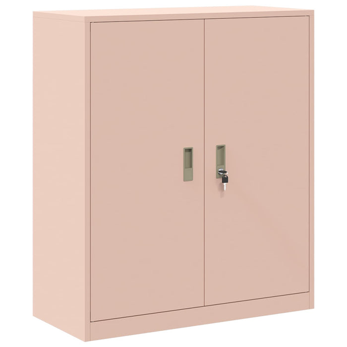 Dulap de depozitare 2 buc. Roz 90 x 40 x 175 cm Oțel Blocat WALTI