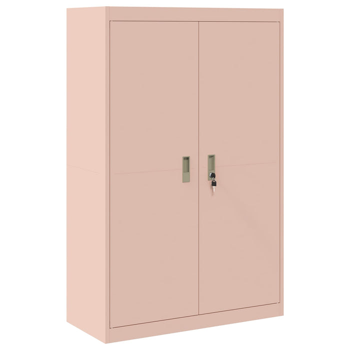 Dulap de depozitare 2 buc. Roz 90 x 40 x 210 cm Oțel Blocat WALTI