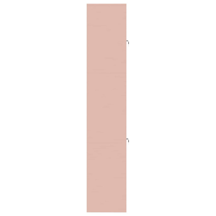 Dulap de depozitare 2 buc. Roz 80 x 40 x 210 cm Oțel Blocat WALTI
