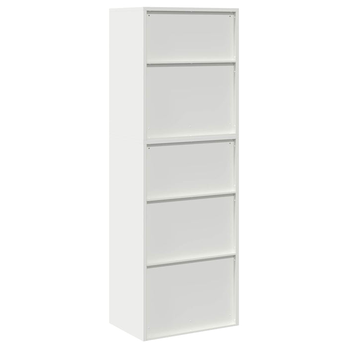 Dulap de depozitare 2 buc. Alb 60 x 40 x 175 cm Oțel Blocat WALTI