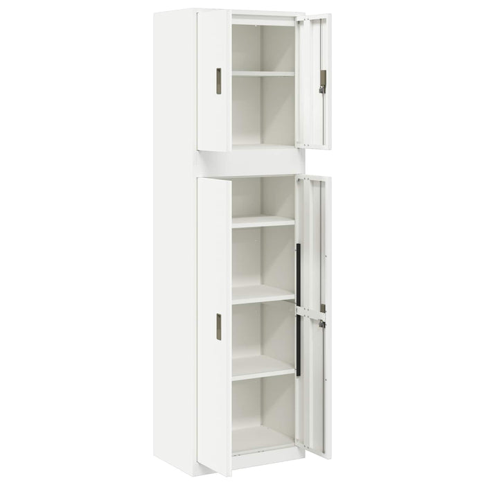 Dulap de depozitare 2 buc. 60 x 40 x 210 cm Oțel Blocat WALTI
