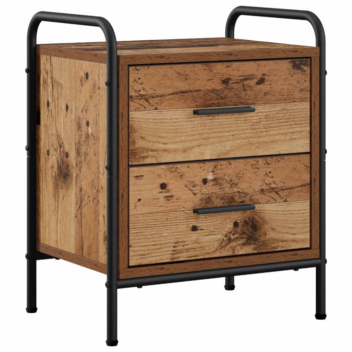 Dulap de noapte Lemn de stejar 40 x 30 x 50 cm Lemn prelucrat WALTI