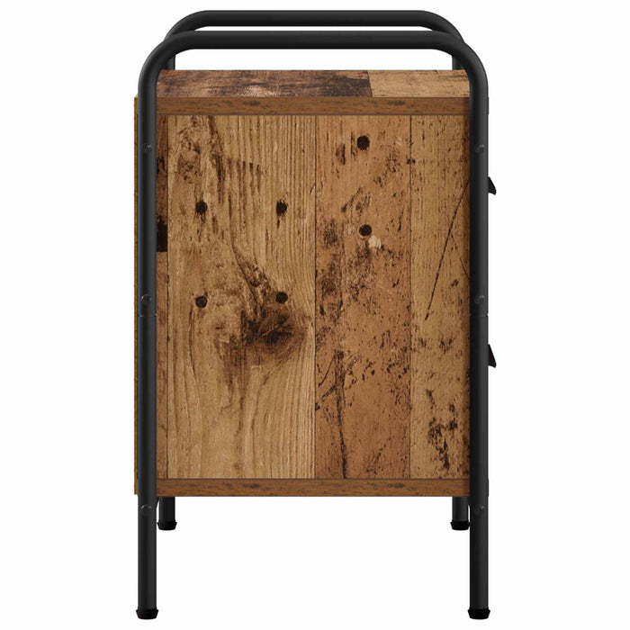 Dulap de noapte Lemn de stejar 40 x 30 x 50 cm Lemn prelucrat WALTI