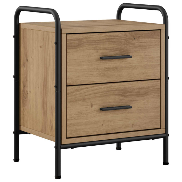 Dulap de noapte Stejar Artizanal 40 x 30 x 50 cm Lemn prelucrat WALTI