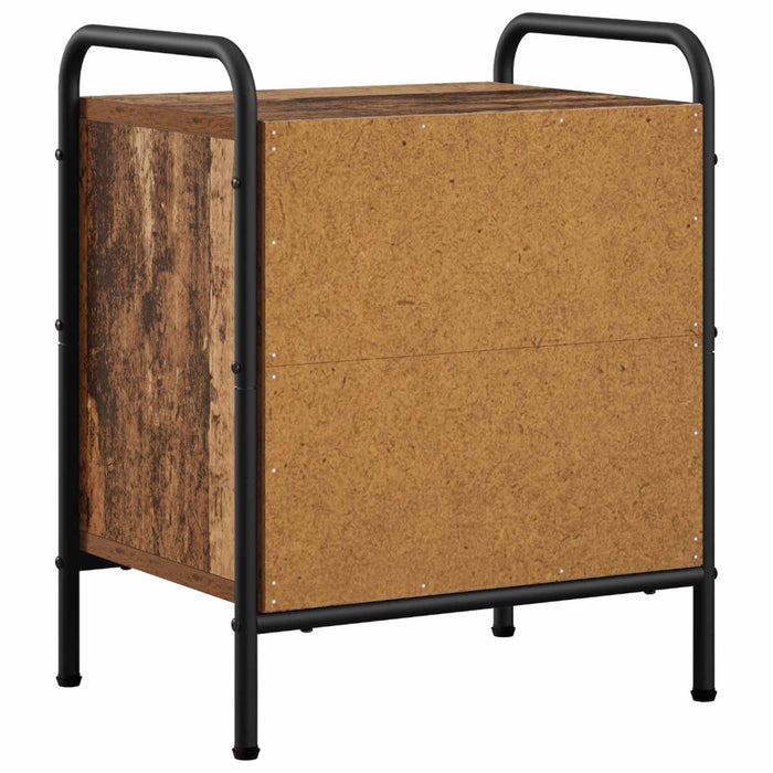 Dulap de noapte Lemn vechi 40 x 30 x 50 cm Lemn prelucrat WALTI