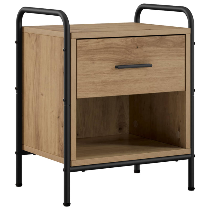 Dulap de noapte Stejar Artizanal 40 x 30 x 50 cm Lemn prelucrat WALTI