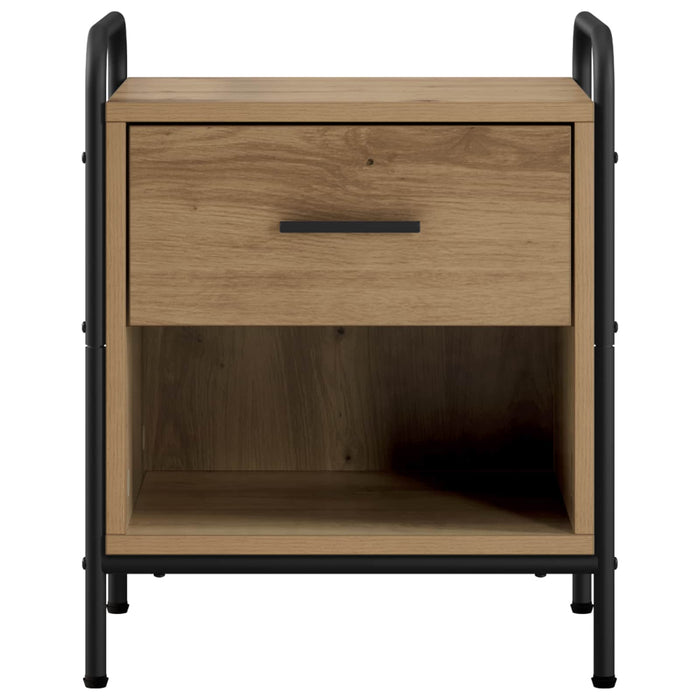 Dulap de noapte Stejar Artizanal 40 x 30 x 50 cm Lemn prelucrat WALTI