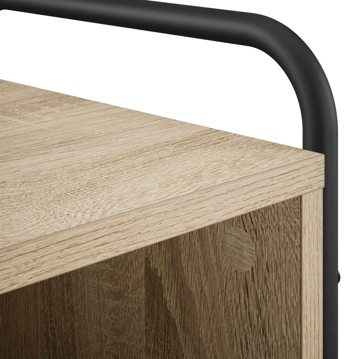 Dulap de noapte Stejar Sonoma 40 x 30 x 60 cm Lemn prelucrat WALTI