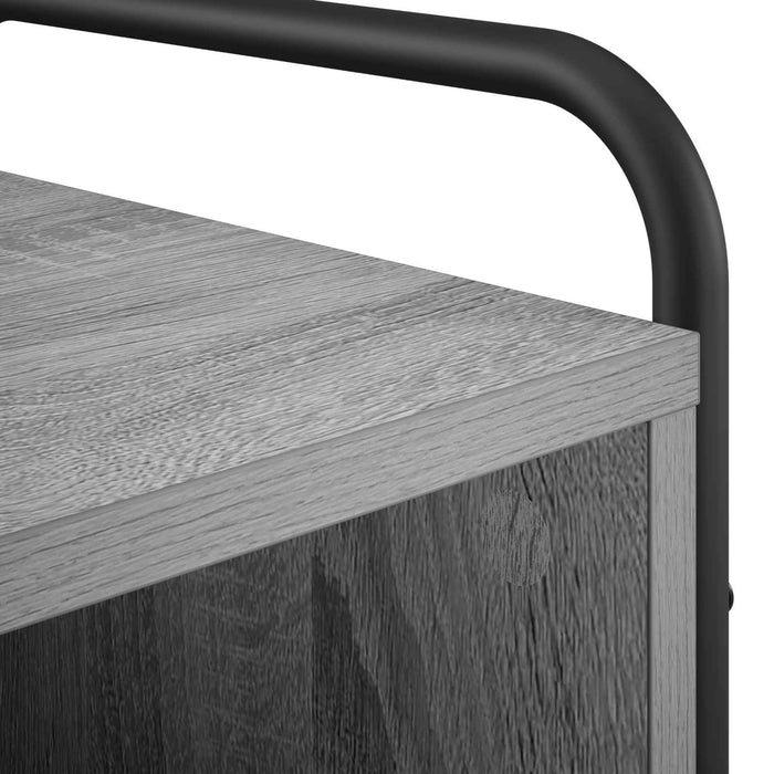 Dulap de noapte Sonoma gri 40 x 30 x 60 cm Lemn prelucrat WALTI