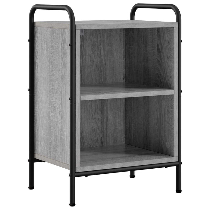 Dulap de noapte Sonoma gri 40 x 30 x 60 cm Lemn prelucrat WALTI