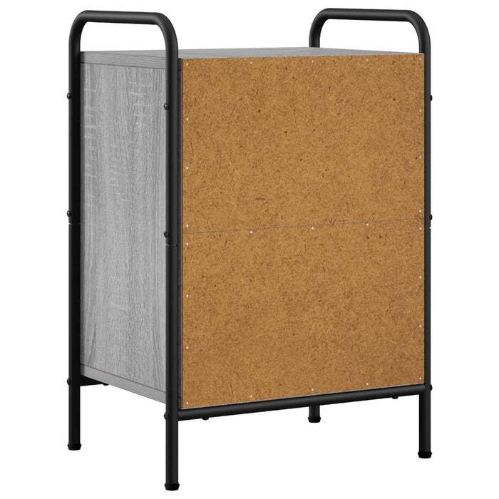 Dulap de noapte Sonoma gri 40 x 30 x 60 cm Lemn prelucrat WALTI