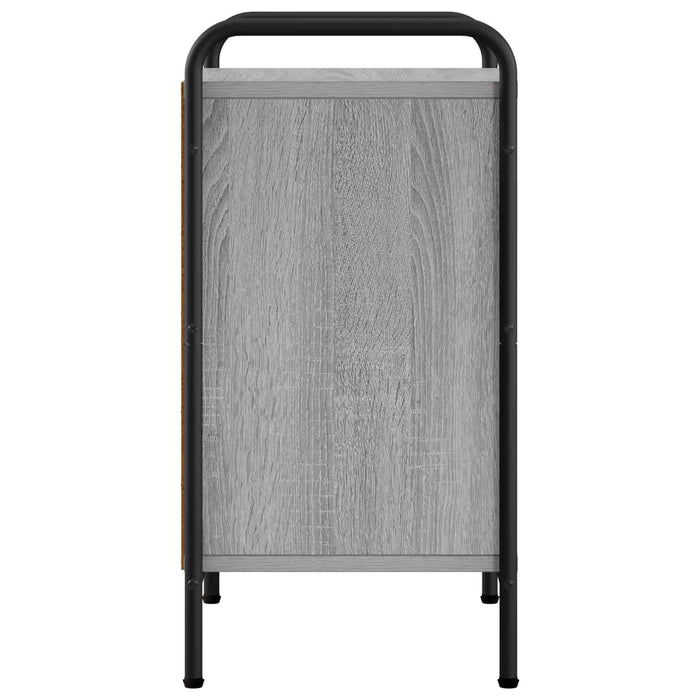 Dulap de noapte Sonoma gri 40 x 30 x 60 cm Lemn prelucrat WALTI