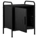 Dulap de noapte 2 buc. Stejar Negru 40 x 30 x 50 cm - WALTI WALTI