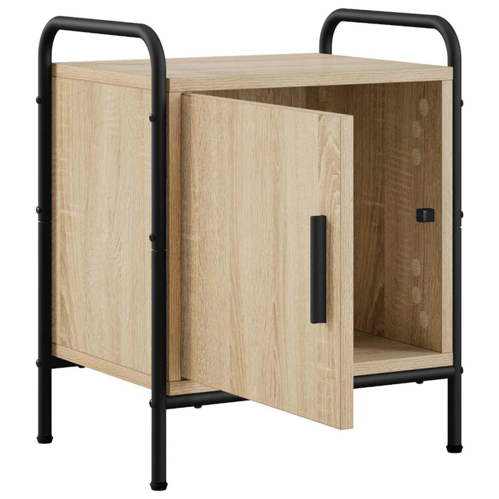 Dulap de noapte Stejar Sonoma 40 x 30 x 50 cm Lemn prelucrat - WALTI WALTI