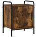 Dulap de noapte Stejar fumuriu 40 x 30 x 50 cm Lemn prelucrat - WALTI WALTI