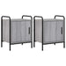 Dulap de noapte 2 buc. Sonoma gri 40 x 30 x 50 cm - WALTI WALTI