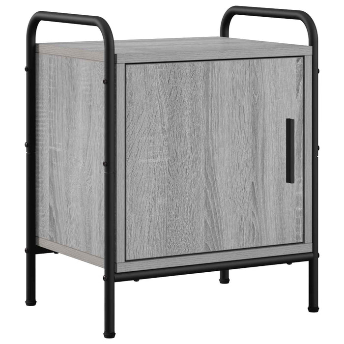 Dulap de noapte 2 buc. Sonoma gri 40 x 30 x 50 cm - WALTI WALTI