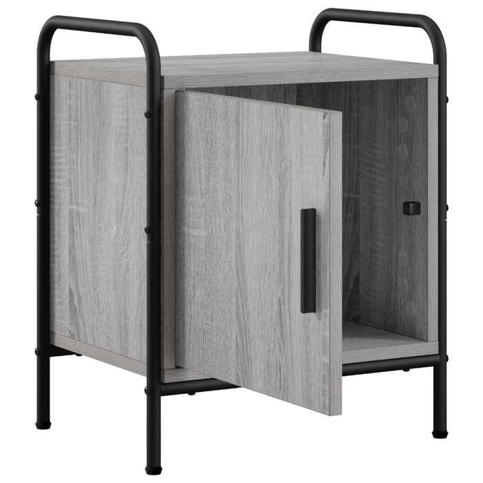 Dulap de noapte 2 buc. Sonoma gri 40 x 30 x 50 cm - WALTI WALTI
