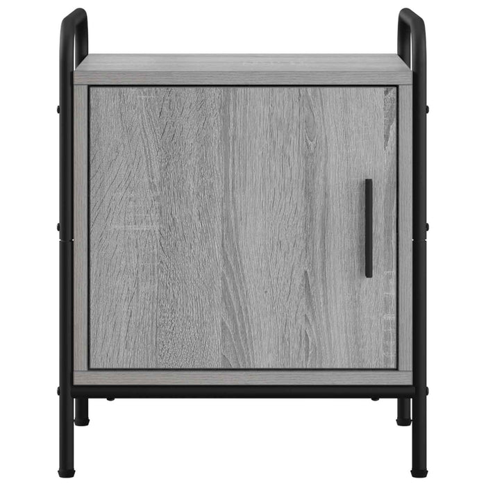 Dulap de noapte 2 buc. Sonoma gri 40 x 30 x 50 cm - WALTI WALTI