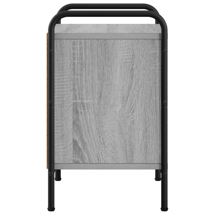 Dulap de noapte 2 buc. Sonoma gri 40 x 30 x 50 cm - WALTI WALTI