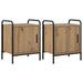 Dulap de noapte 2 buc. Stejar Artizanal 40 x 30 x 50 cm - WALTI WALTI