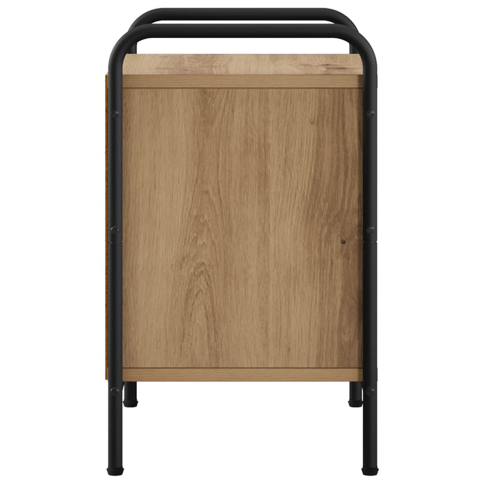 Dulap de noapte 2 buc. Stejar Artizanal 40 x 30 x 50 cm - WALTI WALTI