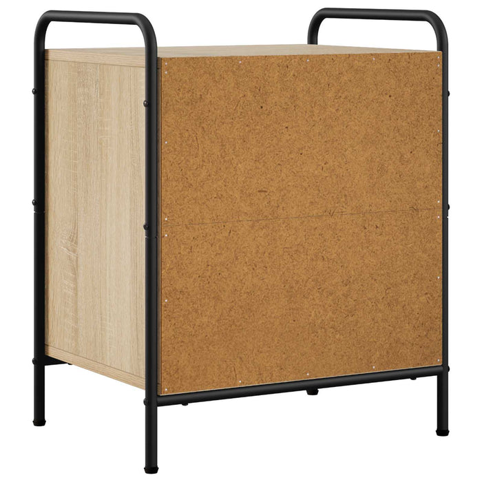 Dulap de noapte Stejar Sonoma 48 x 36,5 x 60 cm Lemn prelucrat - WALTI WALTI