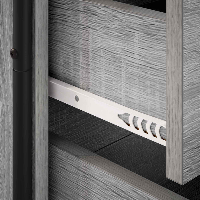 Dulap de noapte Sonoma gri 48 x 36,5 x 60 cm Lemn prelucrat - WALTI WALTI