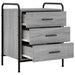 Dulap de noapte 2 buc. Sonoma gri 48 x 36,5 x 60 cm - WALTI WALTI
