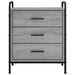Dulap de noapte 2 buc. Sonoma gri 48 x 36,5 x 60 cm - WALTI WALTI
