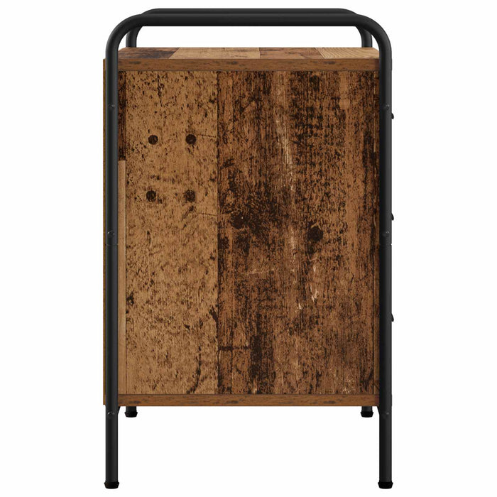 Dulap de noapte Lemn vechi 48 x 36,5 x 60 cm Lemn prelucrat - WALTI WALTI