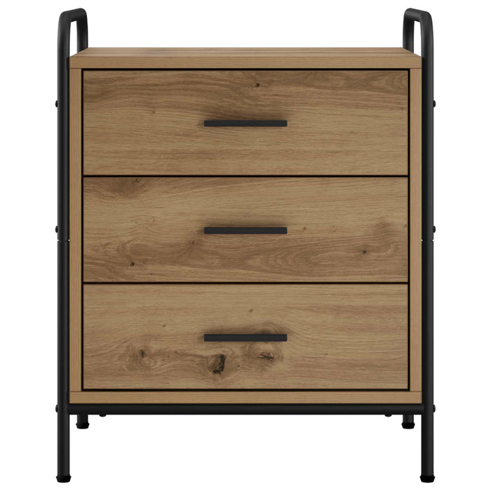 Dulap de noapte Stejar Artizanal 48 x 36,5 x 60 cm - WALTI WALTI