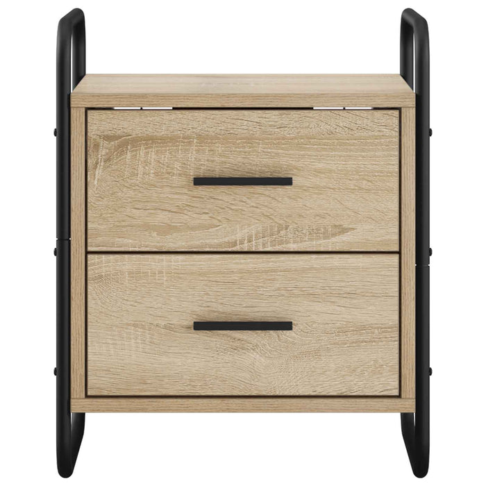 Dulap de Noapte Suspendat Stejar Sonoma 40 x 30 x 50 cm WALTI