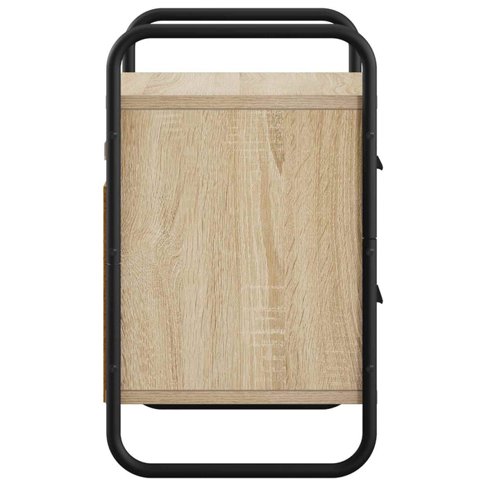 Dulap de Noapte Suspendat Stejar Sonoma 40 x 30 x 50 cm WALTI