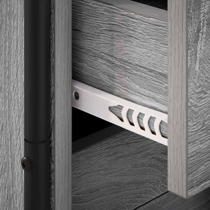 Dulap de Noapte Suspendat Sonoma gri 40 x 30 x 50 cm WALTI