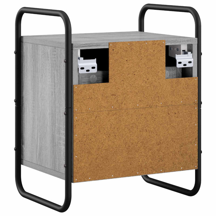 Dulap de Noapte Suspendat Sonoma gri 40 x 30 x 50 cm WALTI