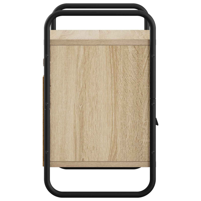 Dulap de Noapte Suspendat Stejar Sonoma 40 x 30 x 50 cm WALTI