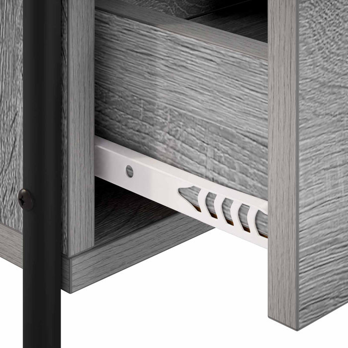 Dulap de Noapte Suspendat Sonoma gri 40 x 30 x 50 cm WALTI
