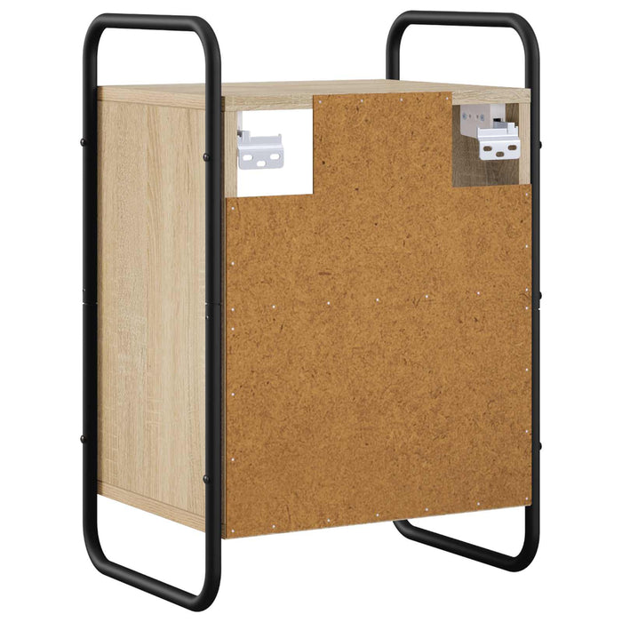 Dulap de Noapte Suspendat Stejar Sonoma 40 x 30 x 60 cm WALTI