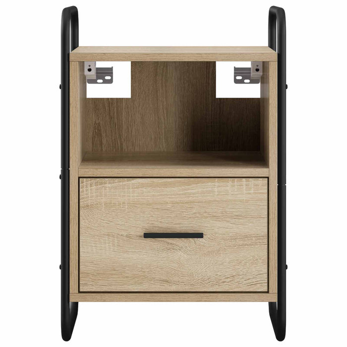 Dulap de Noapte Suspendat Stejar Sonoma 40 x 30 x 60 cm WALTI