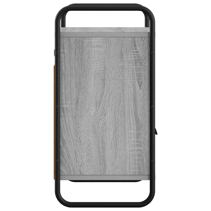 Dulap de Noapte Suspendat 2 buc. Sonoma gri 40 x 30 x 60 cm WALTI