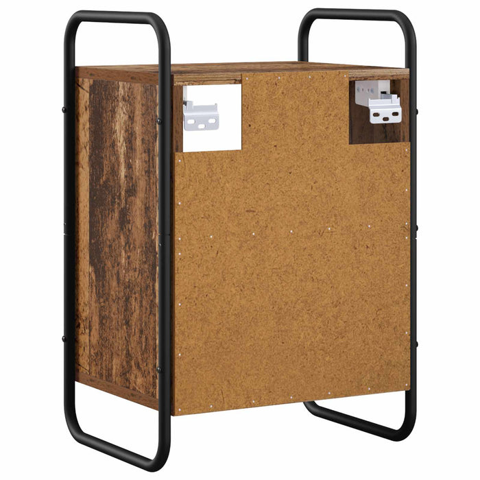 Dulap de Noapte Suspendat Lemn vechi 40 x 30 x 60 cm WALTI