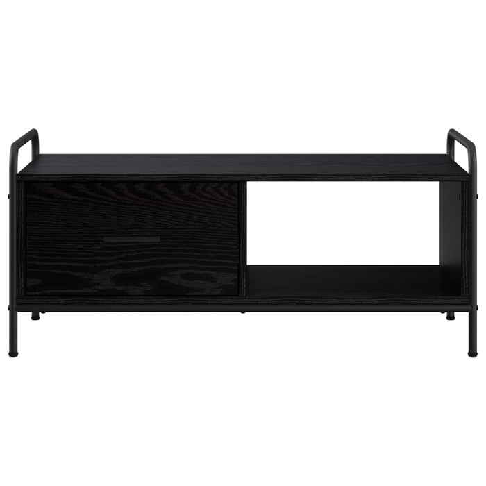 Masă de cafea Stejar Negru 90 x 49 x 41 cm Lemn prelucrat WALTI
