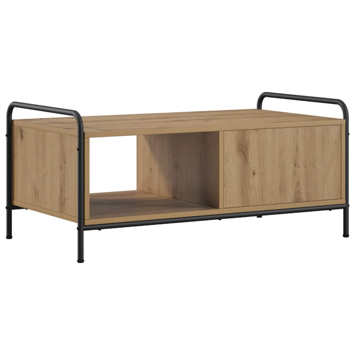 Masă de cafea Stejar Artizanal 90 x 49 x 41 cm Lemn prelucrat WALTI