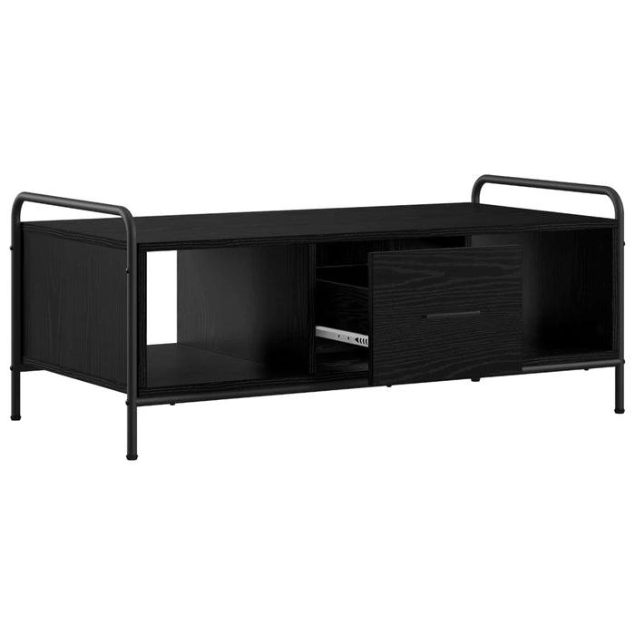 Masă de cafea Stejar Negru 99,5 x 49 x 41 cm Lemn prelucrat WALTI